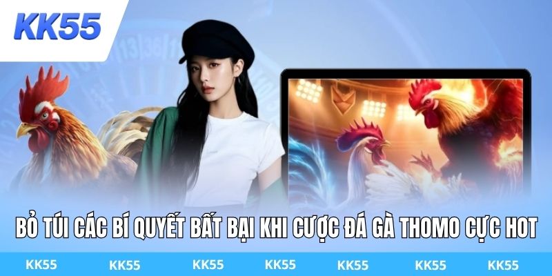 Bỏ túi các bí quyết bất bại khi cược đá gà Thomo cực hot
