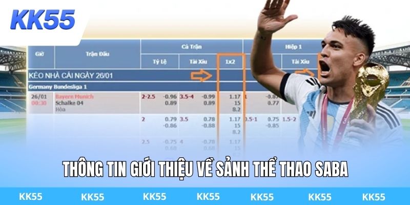 Thông tin giới thiệu về sảnh thể thao Saba
